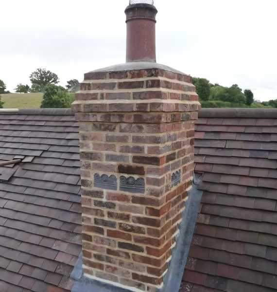 Chimney lead work in Reading